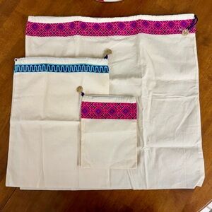 Set of 3 Tory Burch Dust Bags